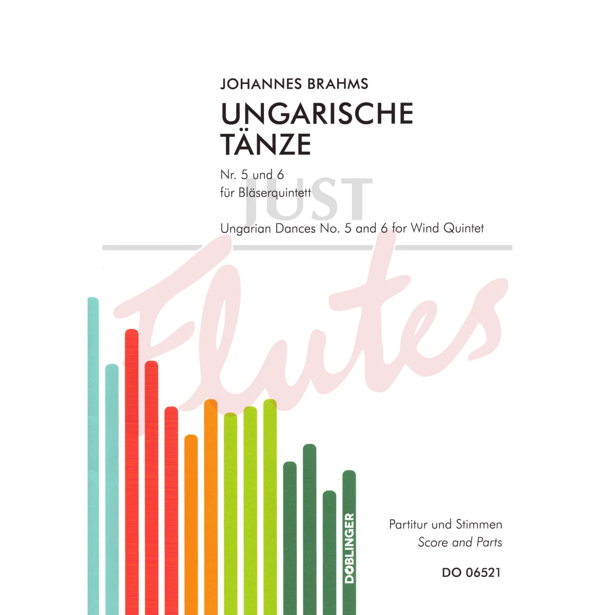 Hungarian Dances No. 5 and 6 for Wind Quintet