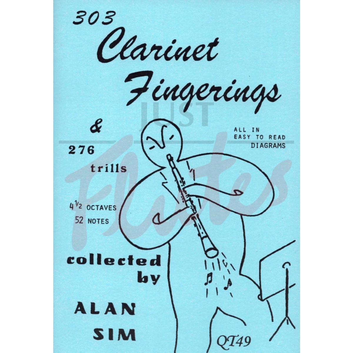 303 Clarinet Fingerings &amp; 276 Trills