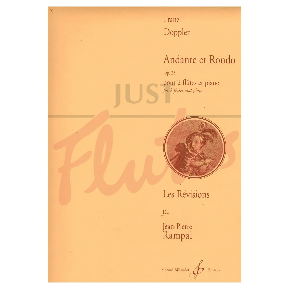 Andante and Rondo for Two Flutes and Piano