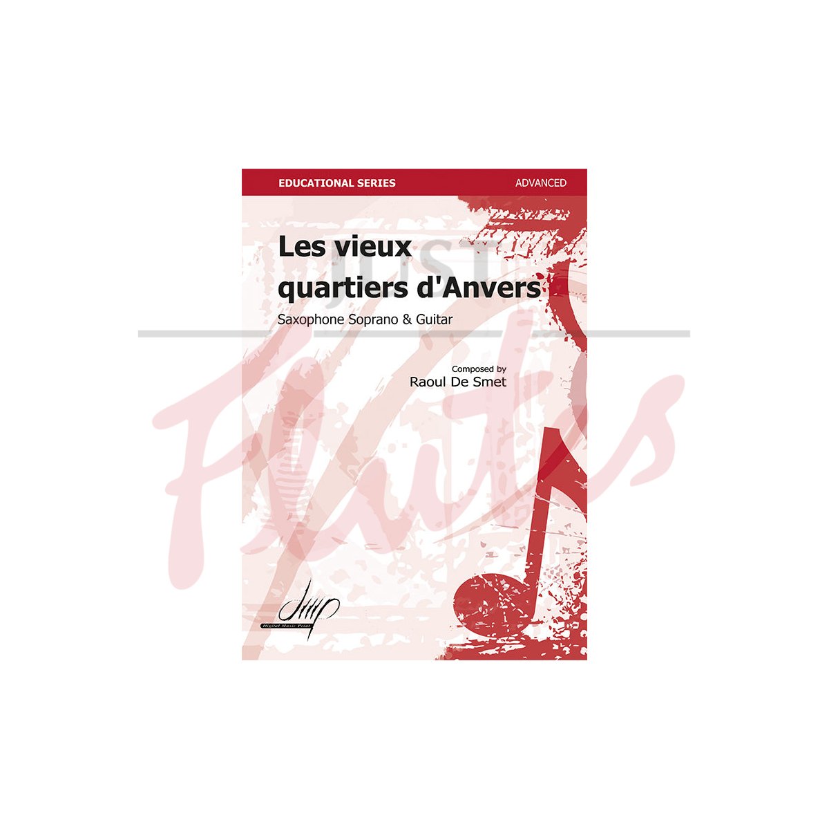 Les Vieux Quartiers d&#039;Anvers for Soprano Saxophone and Guitar