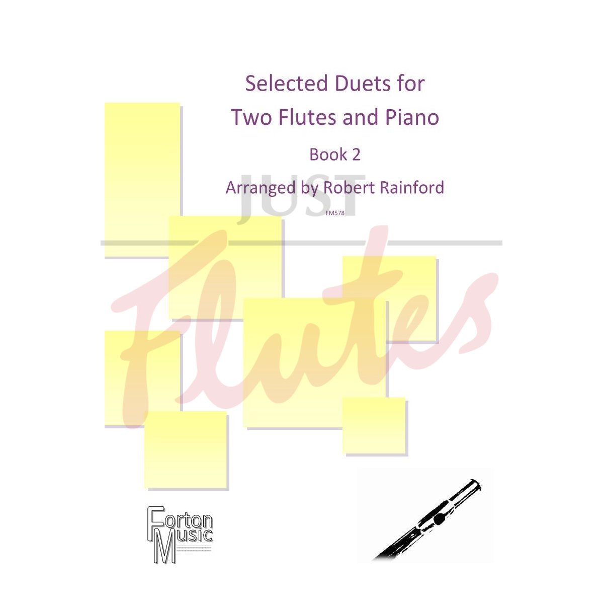 Compilation Selected Duets For Two Flutes And Piano Book 2 