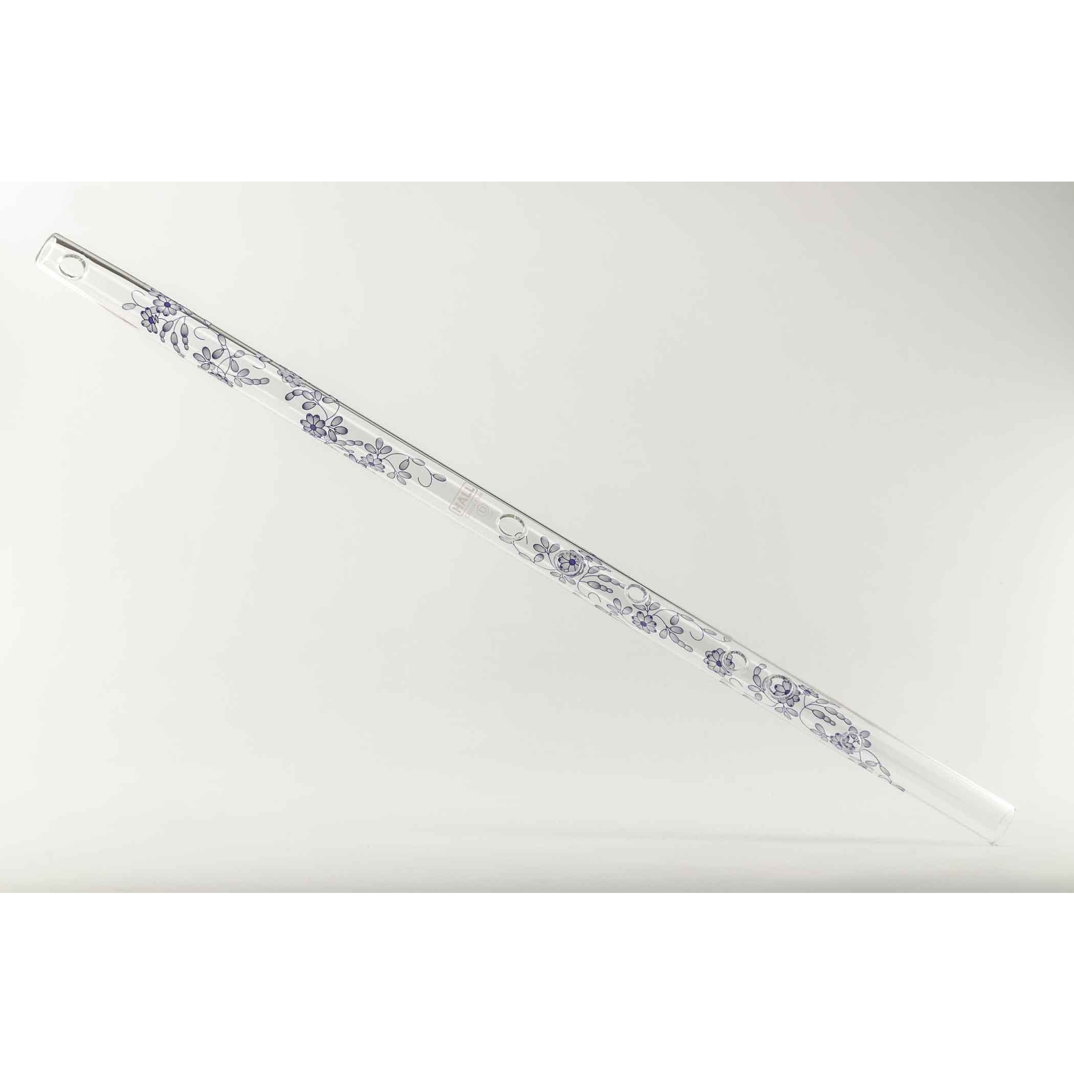 Hall Crystal Flute 12299 - Inline Glass Flute in D - Clear Glass