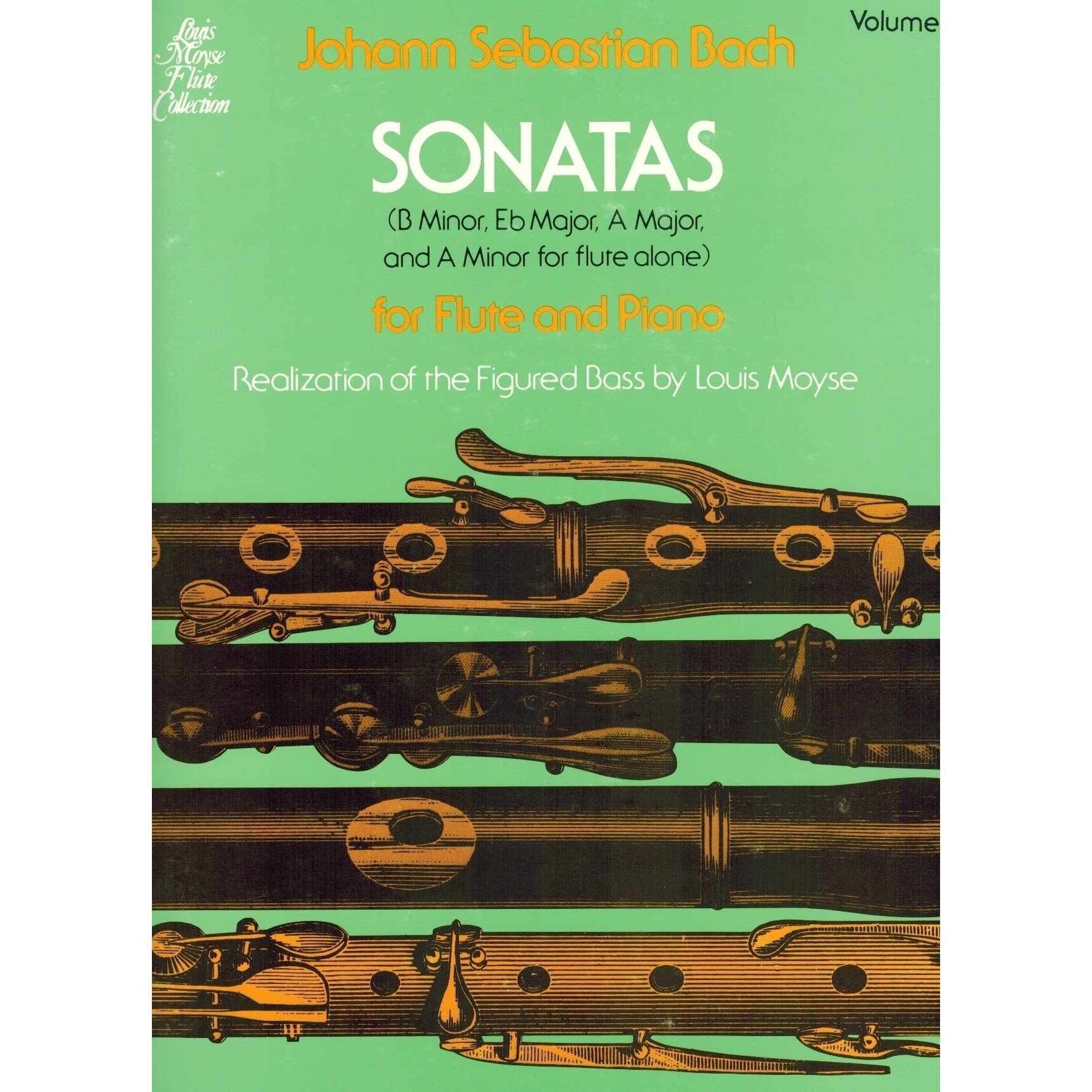 Sonatas - J.S. Bach. Just Flutes, award-winning London store