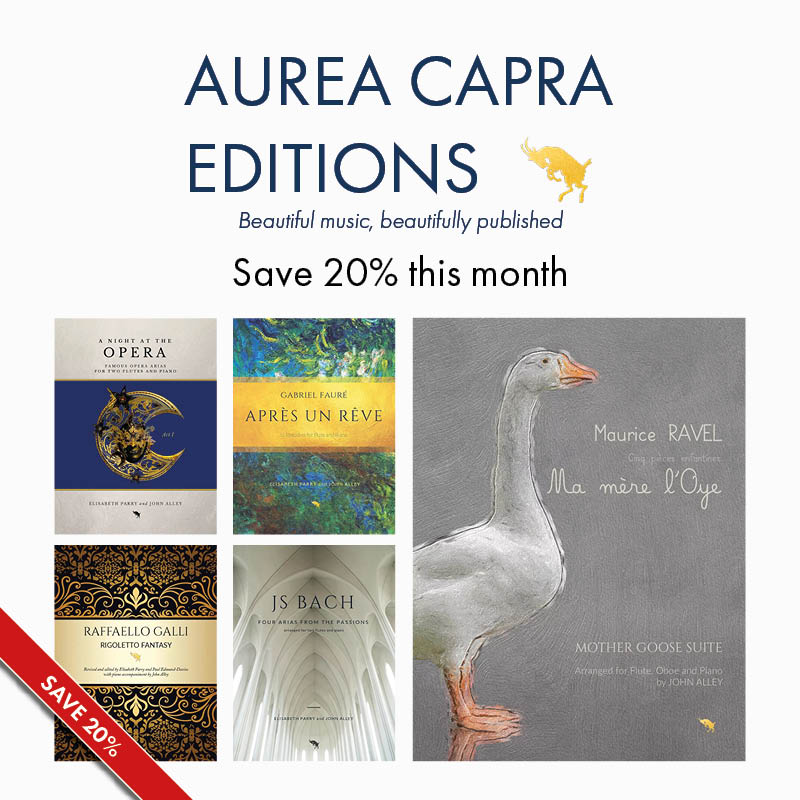 20% off Aurea Capra Publications