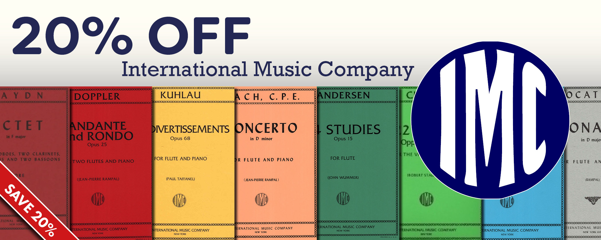 20% off IMC Publications