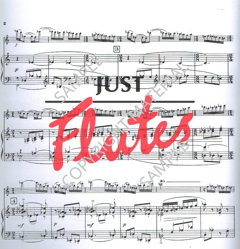 ibert flute concerto program notes sample