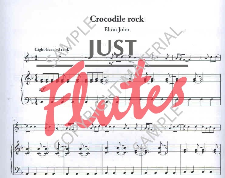 Compilation Easy To Play Songs From The 70s Flute
