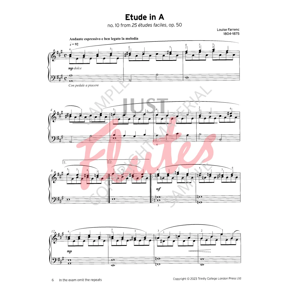 Plain Sailing - Exercise 1a – Trinity College London Sheet music for Piano  (Solo)